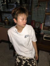 ヴィンテージ Vネック ショートスリーブ Tシャツ (3c)