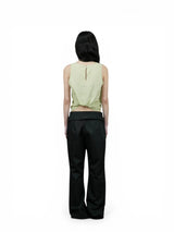 WRAP SLACKS (BLACK)