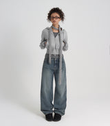 [B-DENIM] STANDARD WIDE JEANS 045