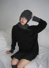 TURTLE BUTTON BEANIE 