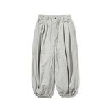 BSR NEW SUPER WIDE JOGGER PANTS GRAY
