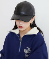 キルティングレザーCAP