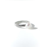FLAT PEARL RING