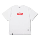 STGM ペイントオーバーサイズショートスリーブTシャツ ブラック/ ホワイト