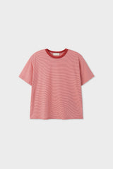 Marvin Crop ストライプ 半袖Tシャツ 3C