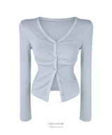 Lovie Cotton Eyelet Cardigan (3color)