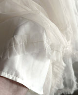 Cherian Chiffon Unbalance Tiered Skirt