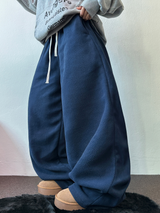 ウール🧸 アンゴラスノーフラワーロウンフニット❤🤎🩵💙4カラー