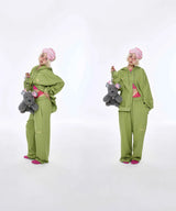 [Basic] Wing Hoodie Green