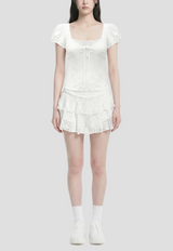 Vela Frill Strap T-shirt