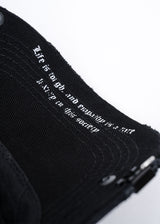 BBD ノーシンパシーグラフィティロゴキャップ (Black)