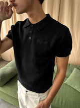 RIPOFFF Signature Logo Knit Polo