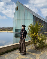 Riden Side Pintuck Wide Slacks