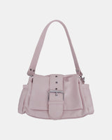 Pecol Leather Buckle Shoulder Bag