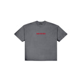 NWL24 ザ アイディア 01 ボクシー Tシャツ ブラックフェード