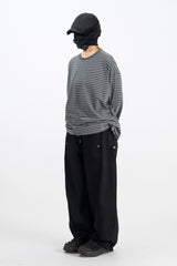 ベオダンガラウォッシュド長袖Tシャツ