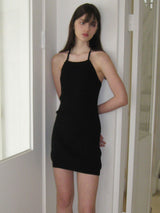 Heather Halter-neck Knit Dress ( 2 colors )