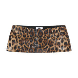 "LEOPARD MINI SKIRTS "