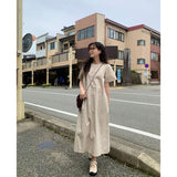 ネルスティッチロングドレス