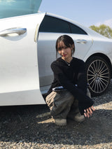ガンナーヘンリーネックフードロングスリーブ (3c)
