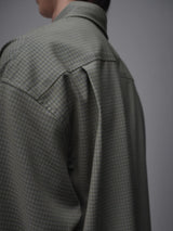 RB53 Boxy Micro-Check Shirt