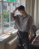Serven Vintage Check Crop Shirt