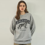 アグリーダックスフントスウェットシャツ_Melange Gray