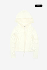 Alicorn draped hooded tee