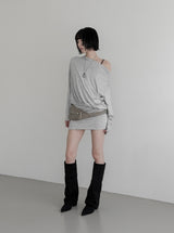 For Leather Pouch Belt Bag