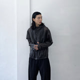 Mist Sheer Crinkle Windbreaker