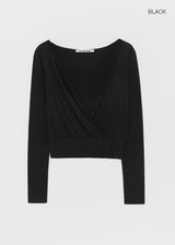 [MADE] Tilki Summer Wrap Long Sleeve Top
