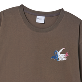 25SS フレンチスクリプトロゴショートスリーブTシャツ ココア