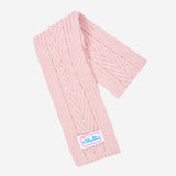 Arrow Knit Mini Muffler (Pink)