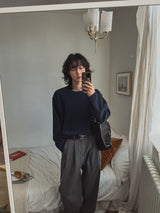 Roei Uネックデッキニット