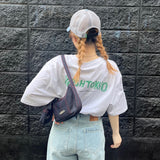 KIRSH X TOKYO HAND LOGO T-SHIRT - WHITE  