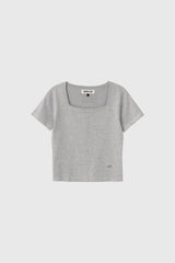 【お気に入り追加で応募】pintuck square half knit