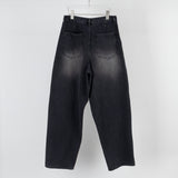 LMNフォーテンティーンブラッシュバルーンデニムパンツ(2 colors)