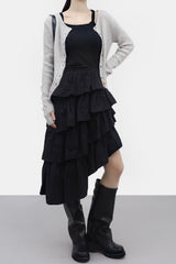 Lopine Cancan Unbalanced Skirt