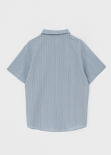 [MADE] Robyou Loose Fit Striped Short Sleeve Shirt