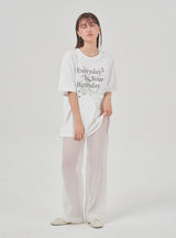 Clear pants (white)