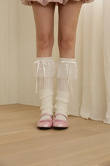 CANDY LACE LEG WARMER