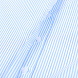 ノットストライプハーフスリーブシャツ (BLUE STRIPE)