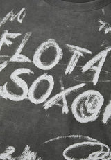 Flota グラフィティウォッシュTシャツ 232195022