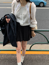 【MADE】ペトピンタックミニスカート