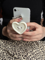 [Formica] ホワイトチョコボタントック (Heart), Mag safe