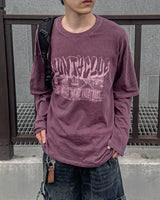 カウンティレイヤードロングスリーブTシャツ