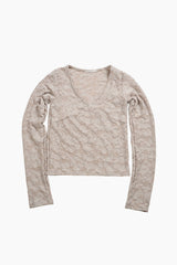 Shadow Sheer Long Sleeve