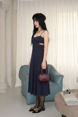 MOONLIT CUT-OUT DRESS