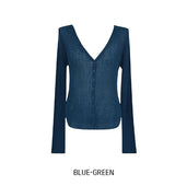 Of Summer Linen V-neck Cardigan