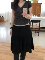 Elin Lace Puff Short-Sleeved T-shirt (2 colors)